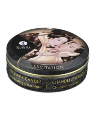 Mini bougie de massage chocolat 30ml 